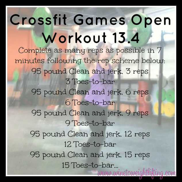 Crossfit online workout split
